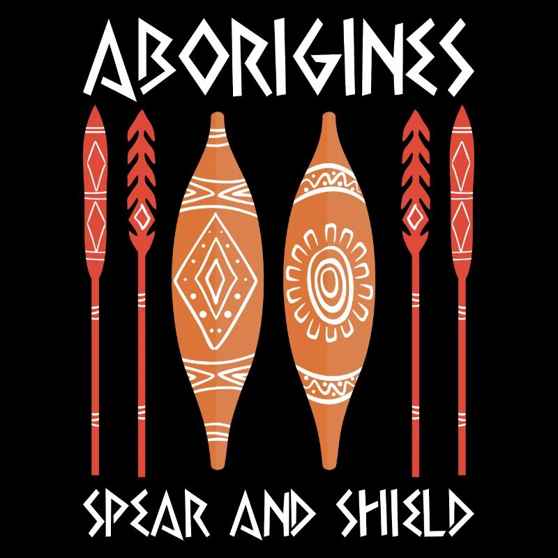 Aboriginal Spear Shield