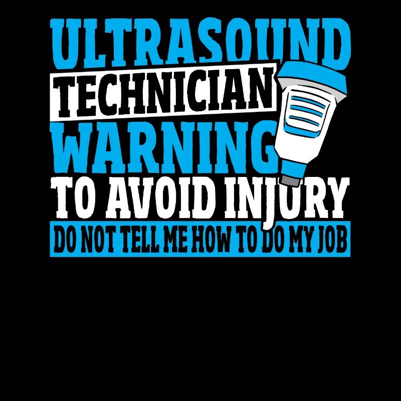 Avertissement du technicien en échographie pour éviter les blessures