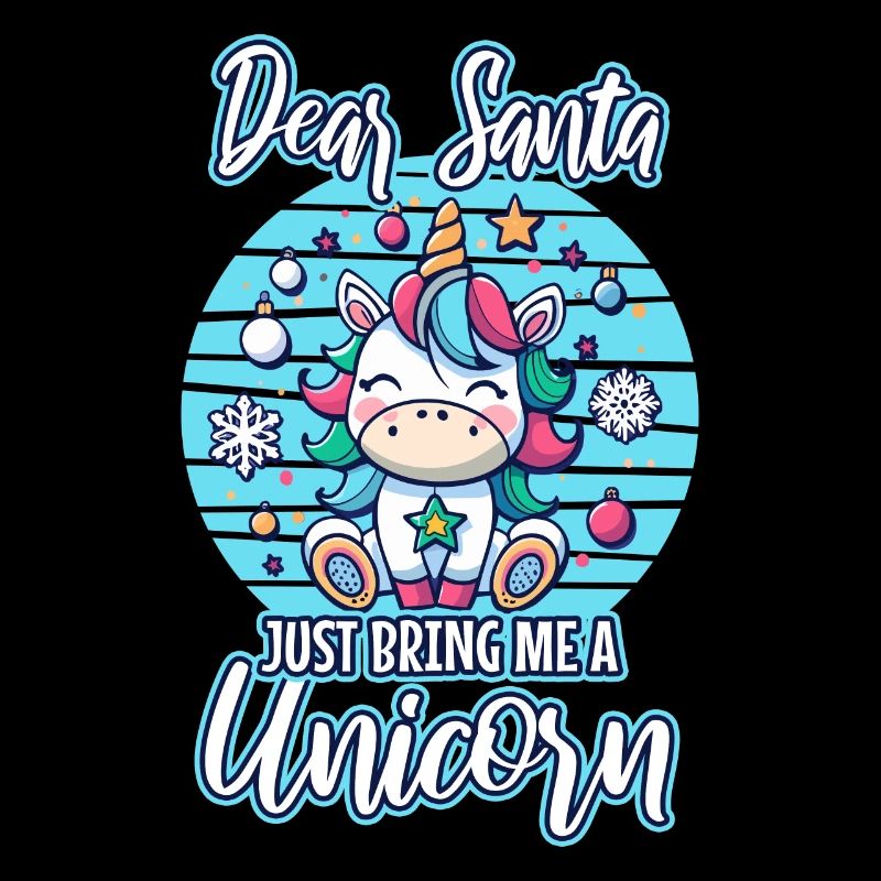 Cher Père Noël, apporte-moi une licorne