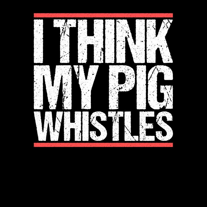 Je pense que mon cochon siffle Denglish