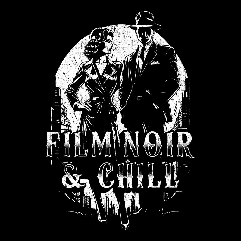 Classic Film Noir Inspired Designer Artwork
