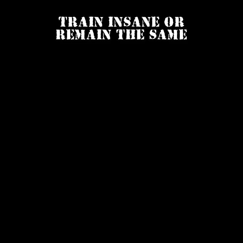 Fitness - Train insane or remain the same