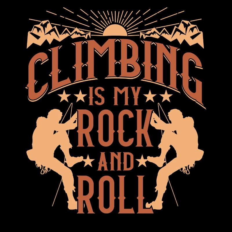 Climbing is my 'rock' and roll
