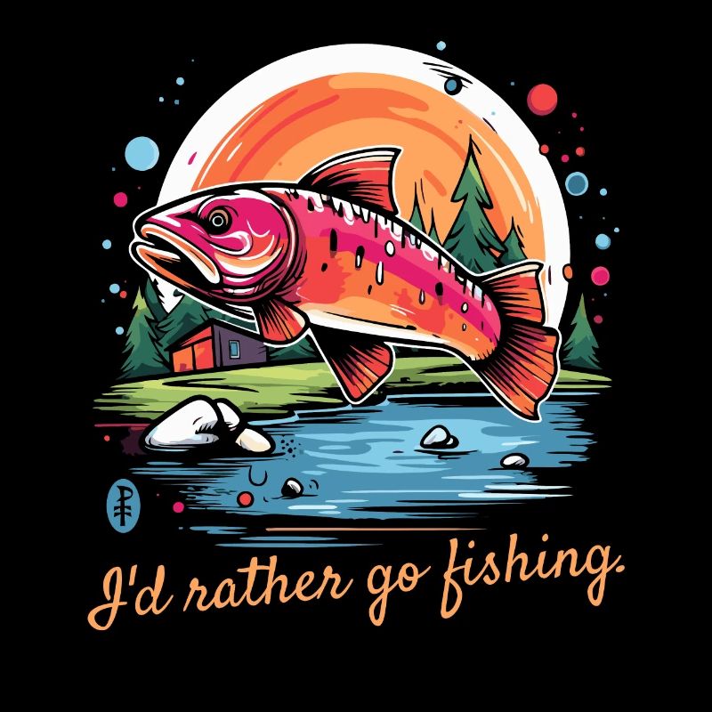 Je préfère aller à la pêche, pêcher du poisson