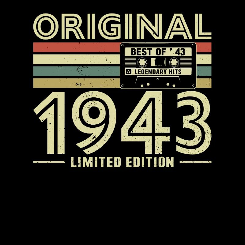 Millésime 80e anniversaire 1943