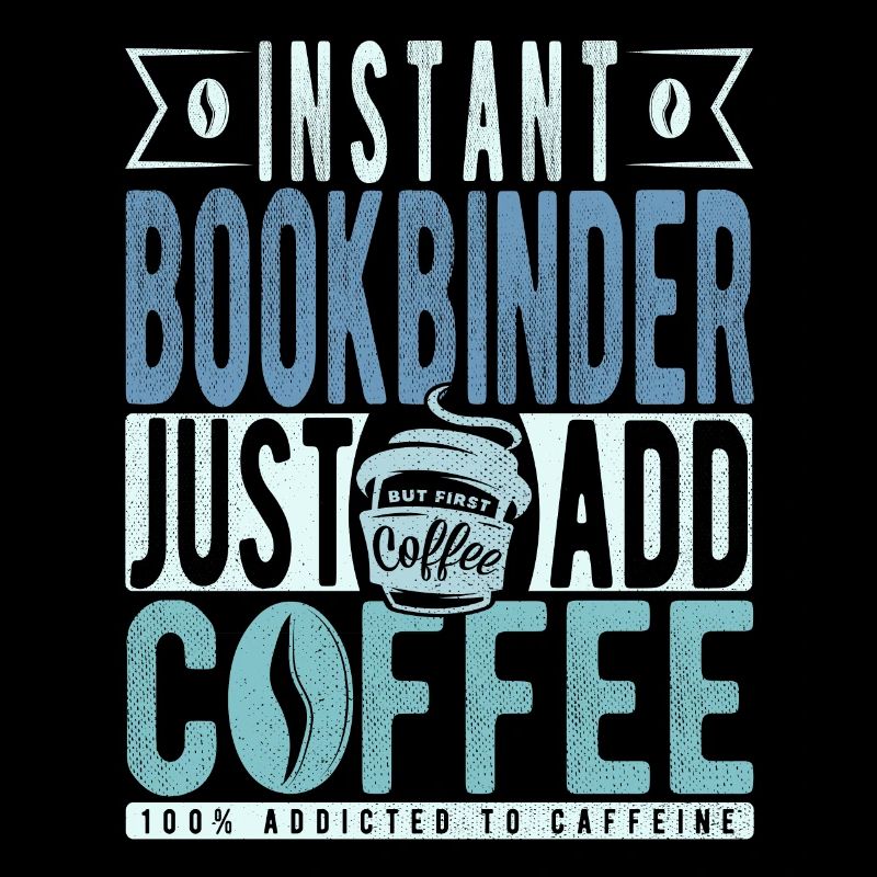 Instant-Buchbinder Fügen Sie einfach Kaffee hinzu