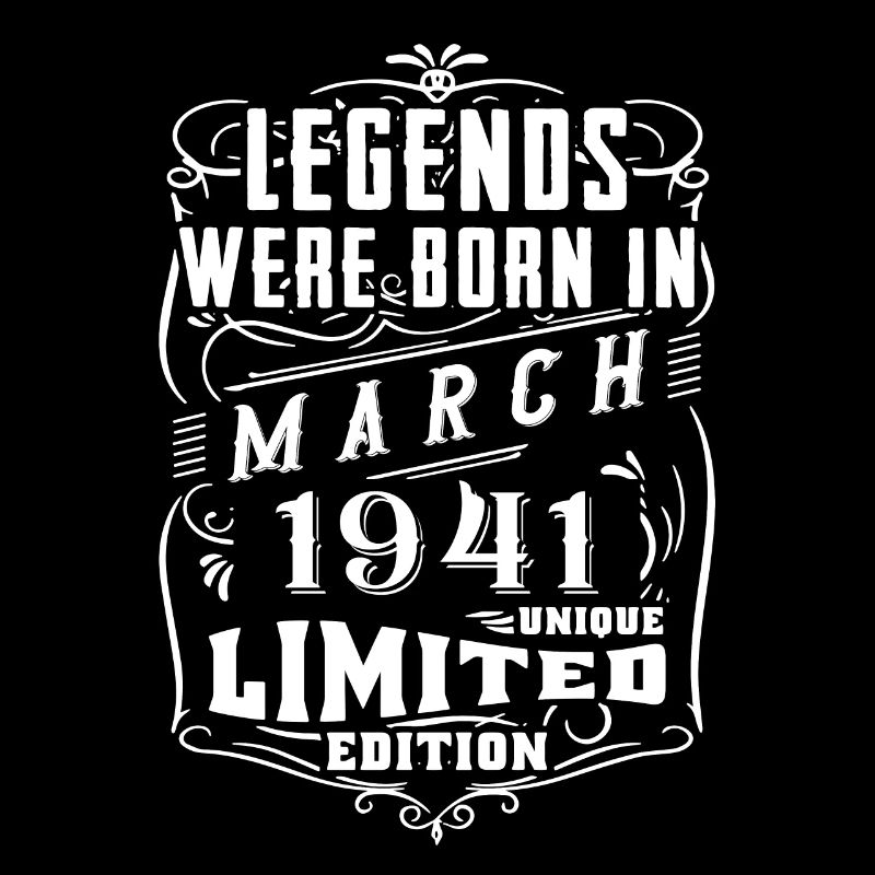 Anniversaire Mars 1941 Année Edition Limitée