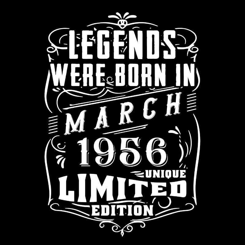 Anniversaire Mars 1956 Année Édition Limitée