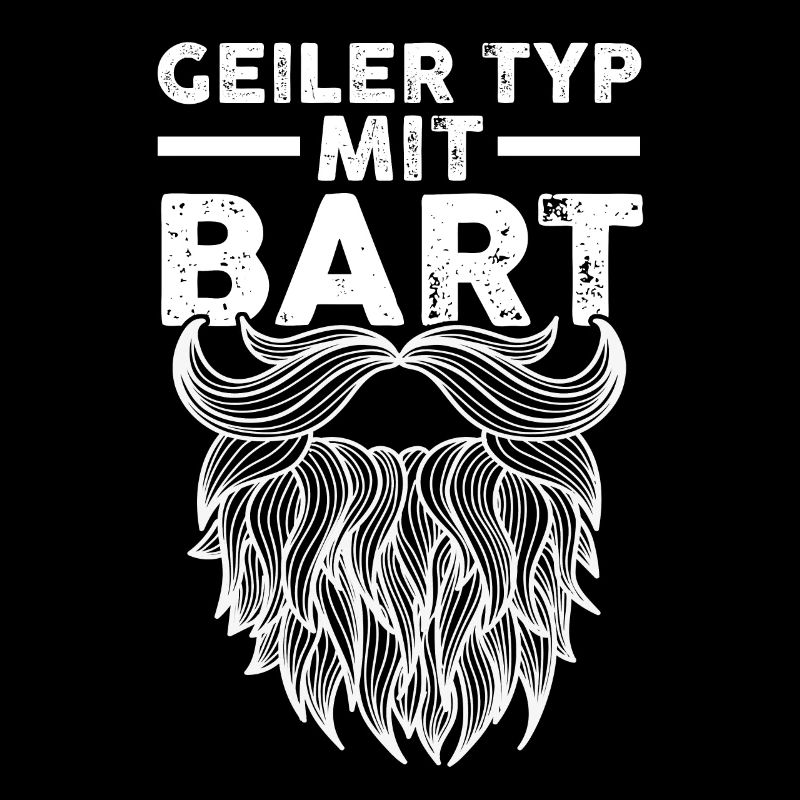 Bärtig Bartträger Schnurrbart Bart