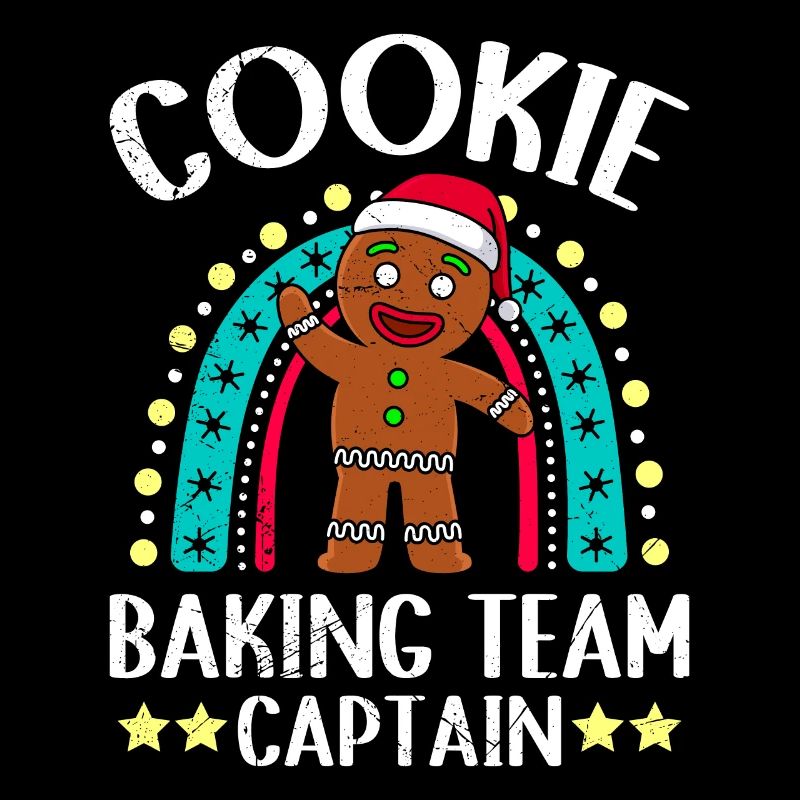 Biscuits de Noël capitaine de l’équipe de cuisson de biscuits