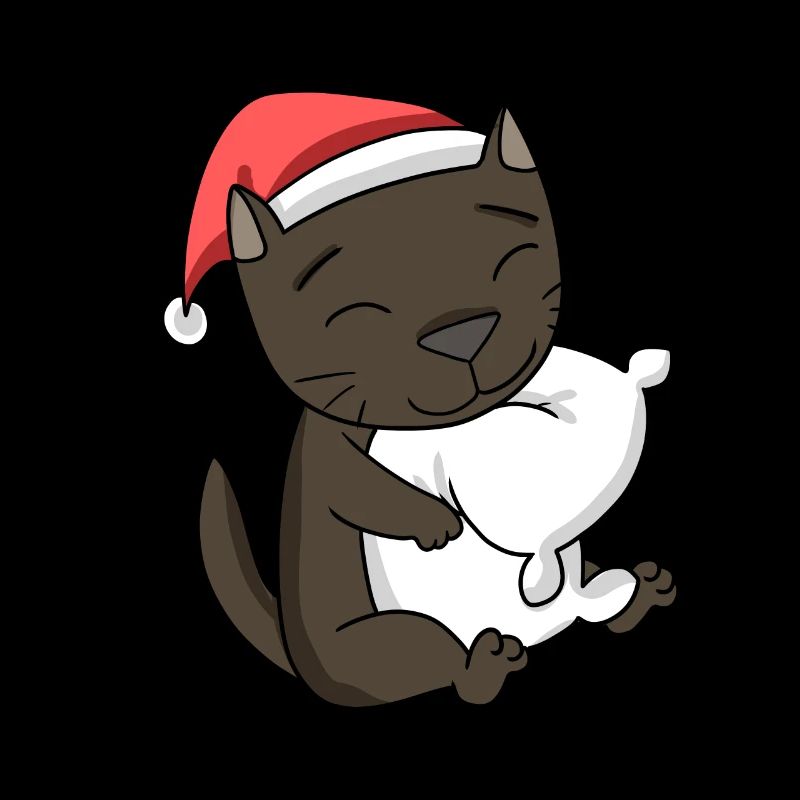 Chat Mignon Havane Chat Fatigué Noël