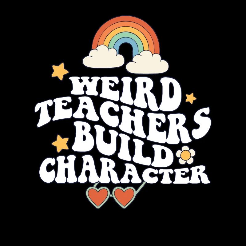 Weird Teachers Build Character Groovy School