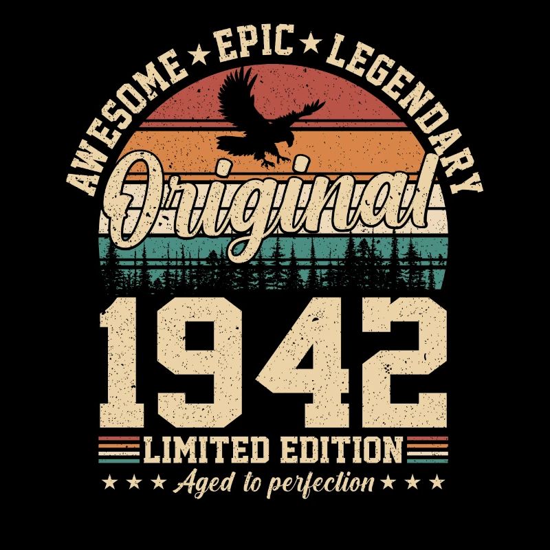 Anniversaire 1942 Millésime
