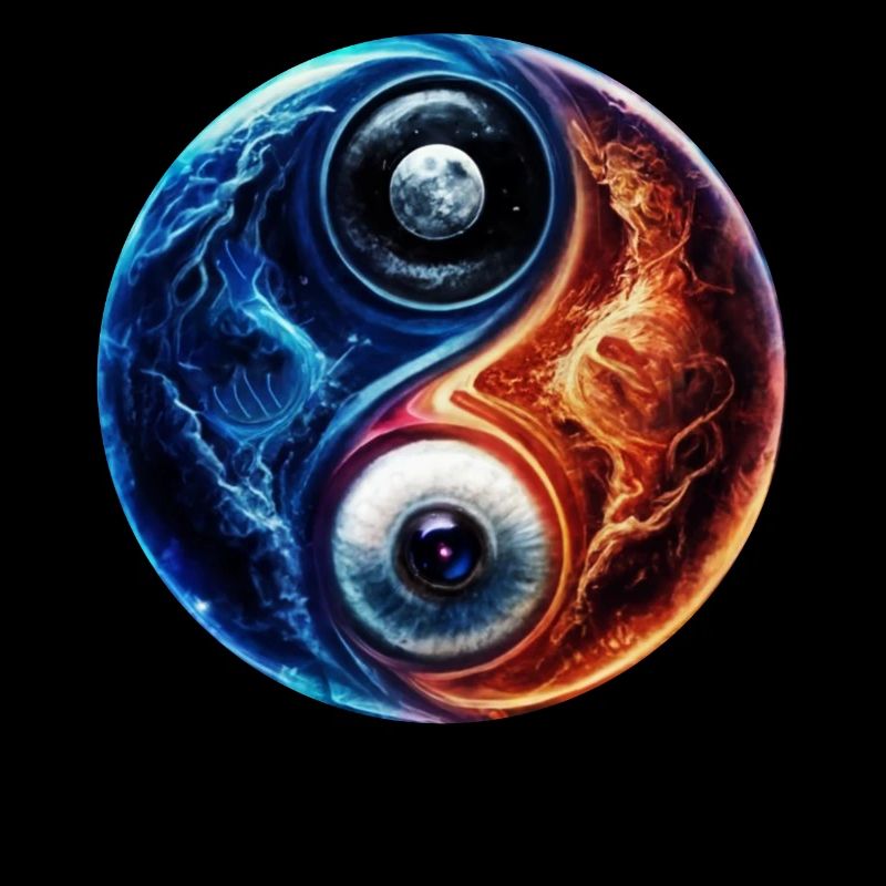 Yin Yang Eau Feu