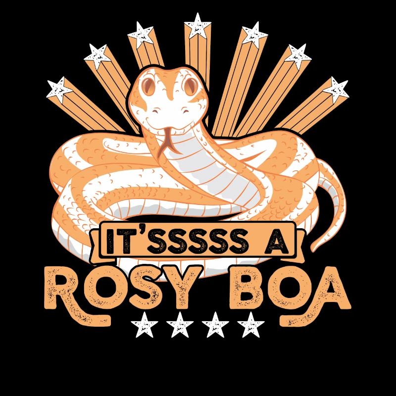 Es ist eine rosige Boa