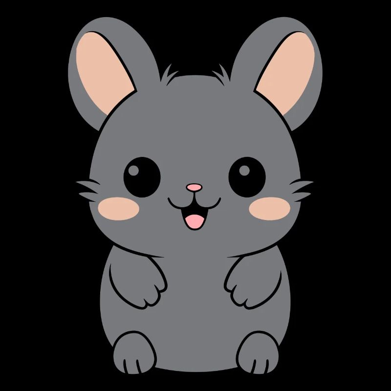 Petit chinchilla mignon