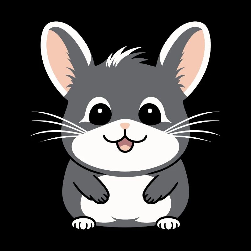 Petit chinchilla mignon