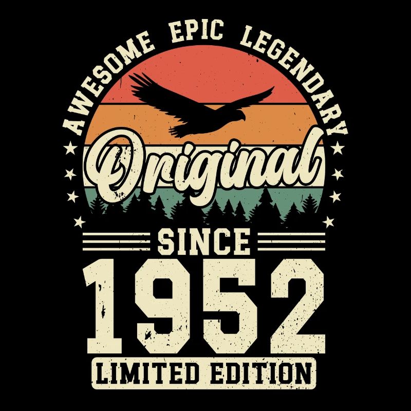Vintage 1952 Birthday