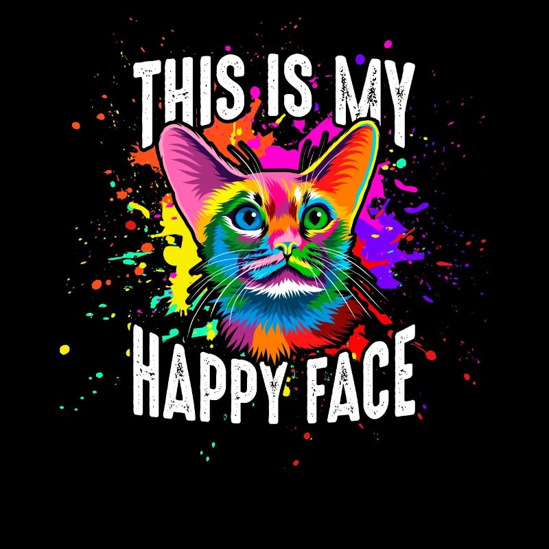 C’est mon visage heureux