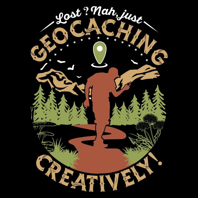 Perdu? Non, il s’agit simplement de géocaching de manière créative !