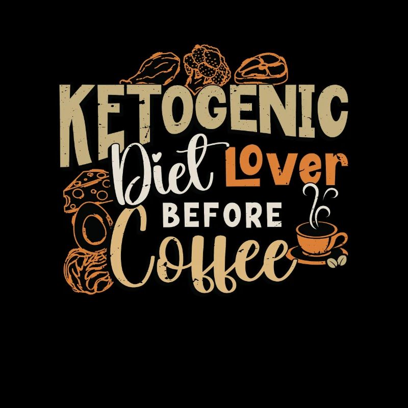 Ketogenic Diet Lover Before Keto Coffee Lover