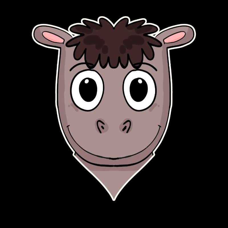 Tête d’animal de cheval Tête d’animal