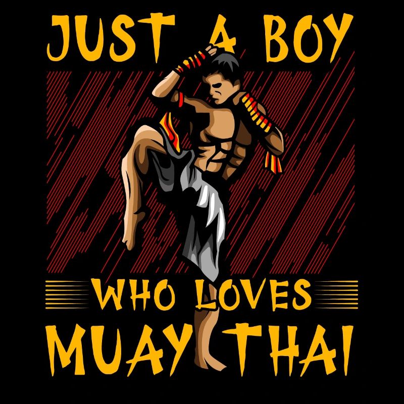 Just a Boy, der Muay Thai liebt