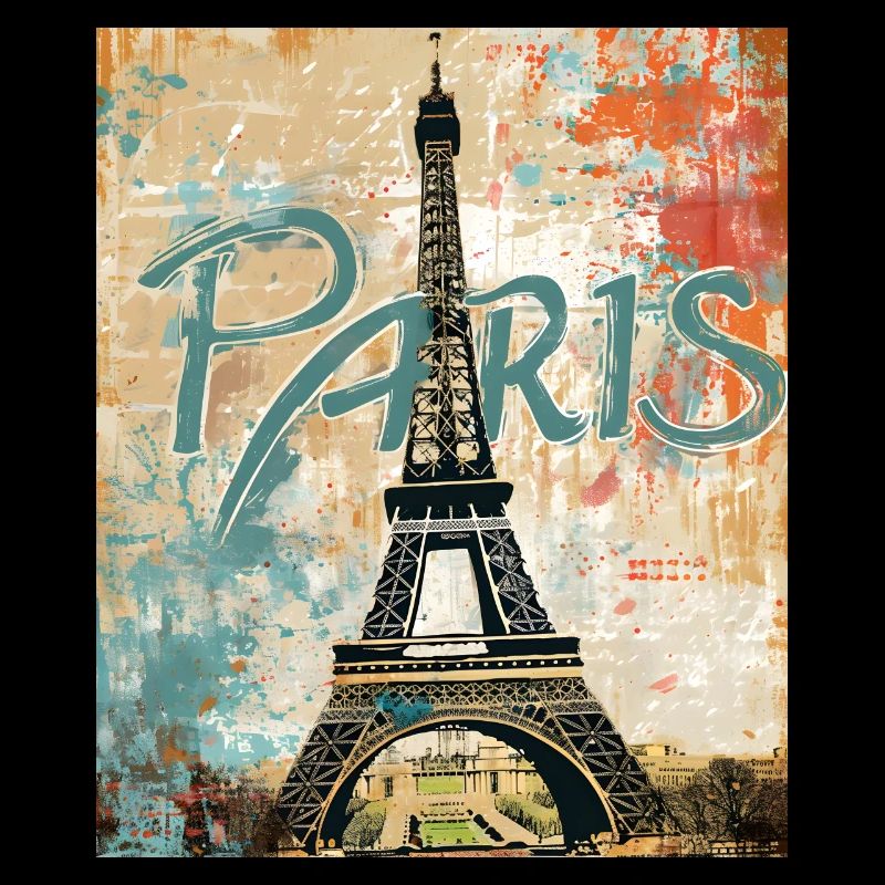 Paris avec la Tour Eiffel