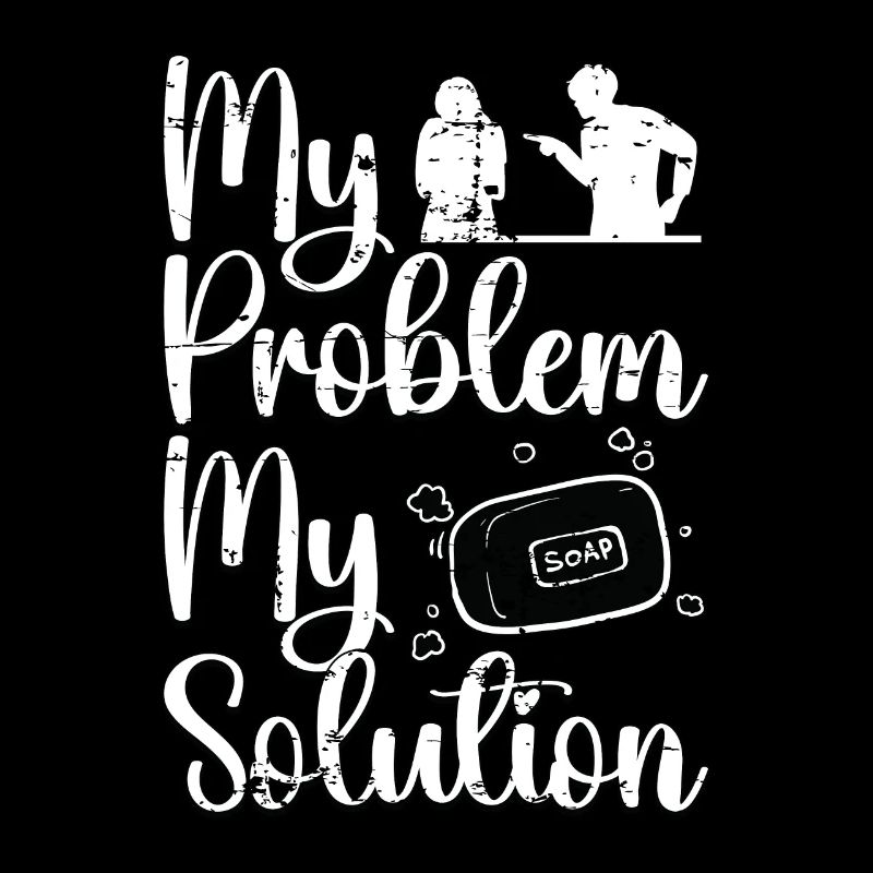 Soapmaker My Problem My Solution Pictogram Mom Dad
