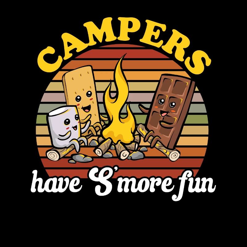 S'more Campfire Marshmallow Camping