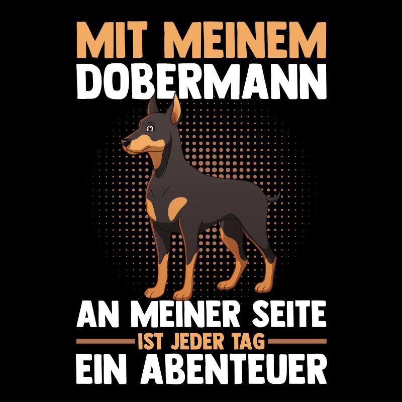 Hund Dobermann