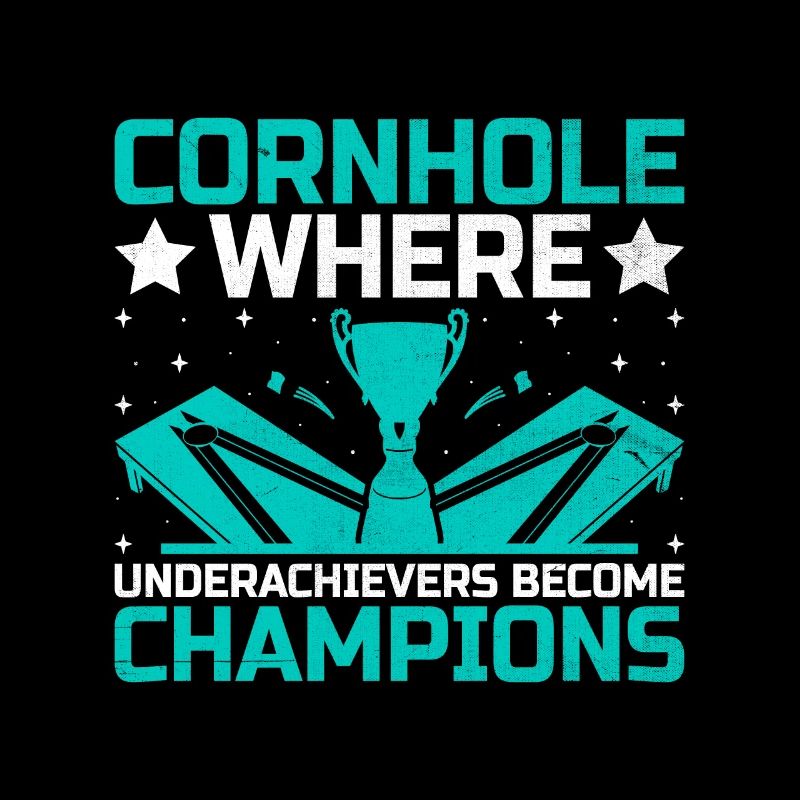 Cornhole Spieler Cornhole Sport Lustig Cornhole Be