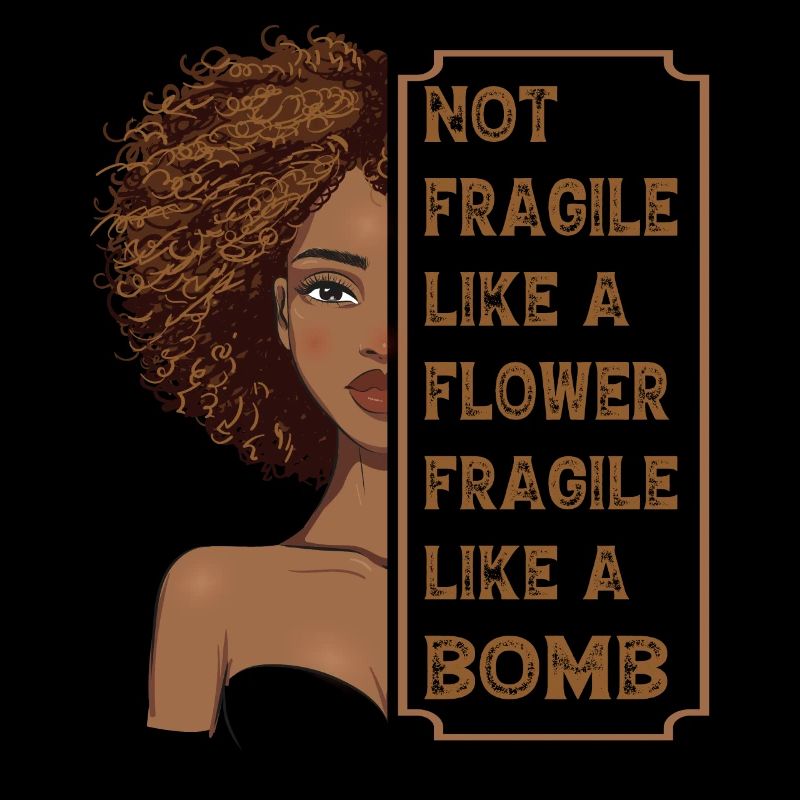 Nicht zerbrechlich wie eine Blume, zerbrechlich wie eine Bombe