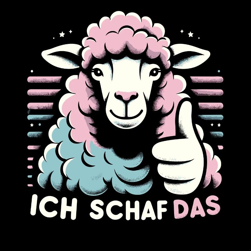 Schaf Motivation Prüfung Glück Spruch Geschenk