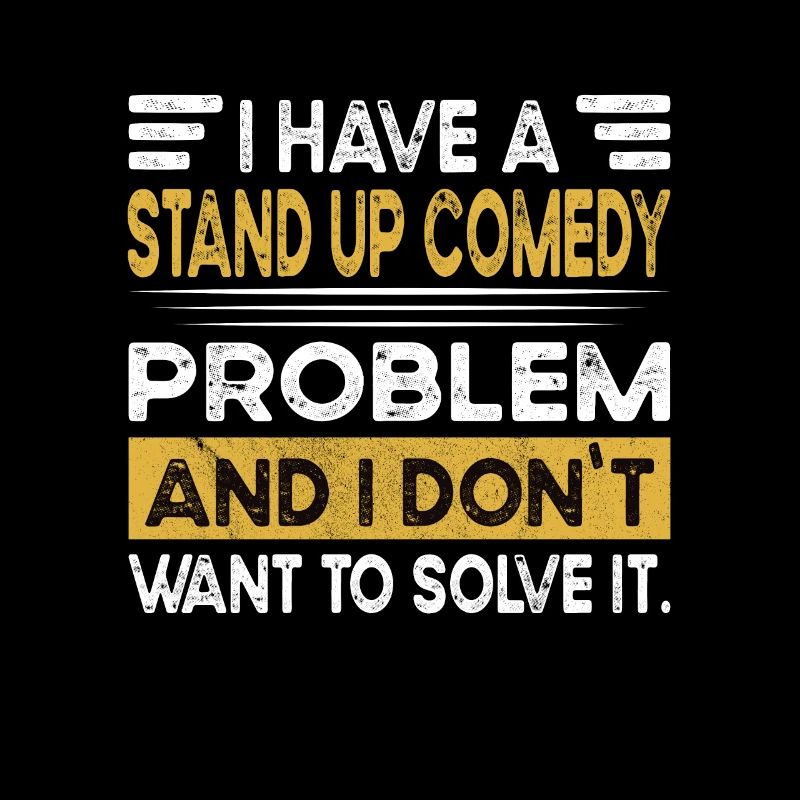Le stand-up comedy est mon passe-temps