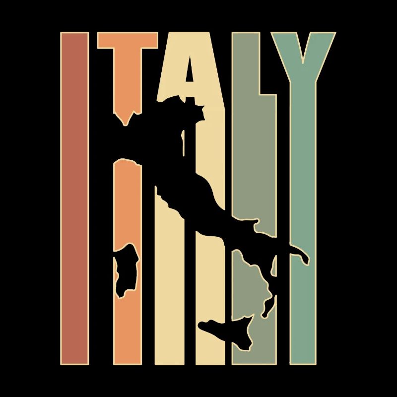 Italy Vintage Map Gift For Italians