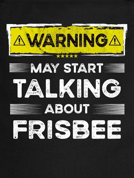 Talking about Frisbee funny