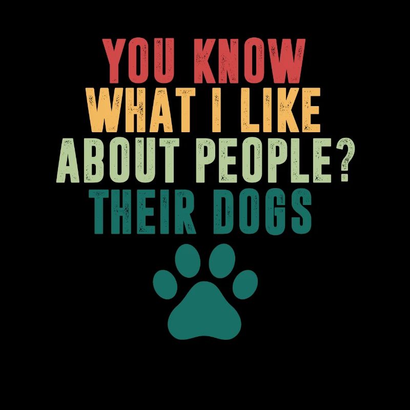 C’est drôle, vous savez ce que j’aime chez les gens, leurs chiens