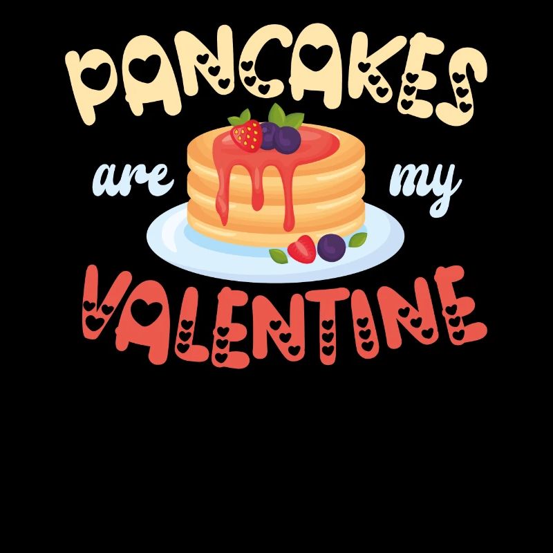 Pancake Lover Kids Valentines Day