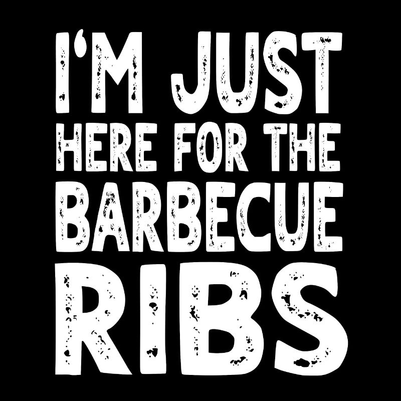 Lustiger Barbecue Rippchen Spruch