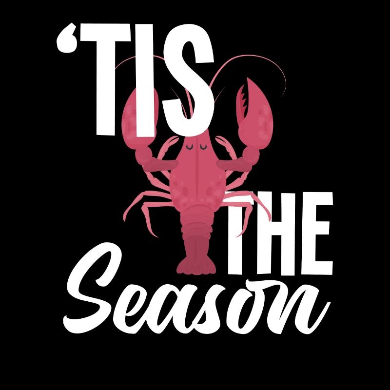 Langusten Saison Spruch Geschenk