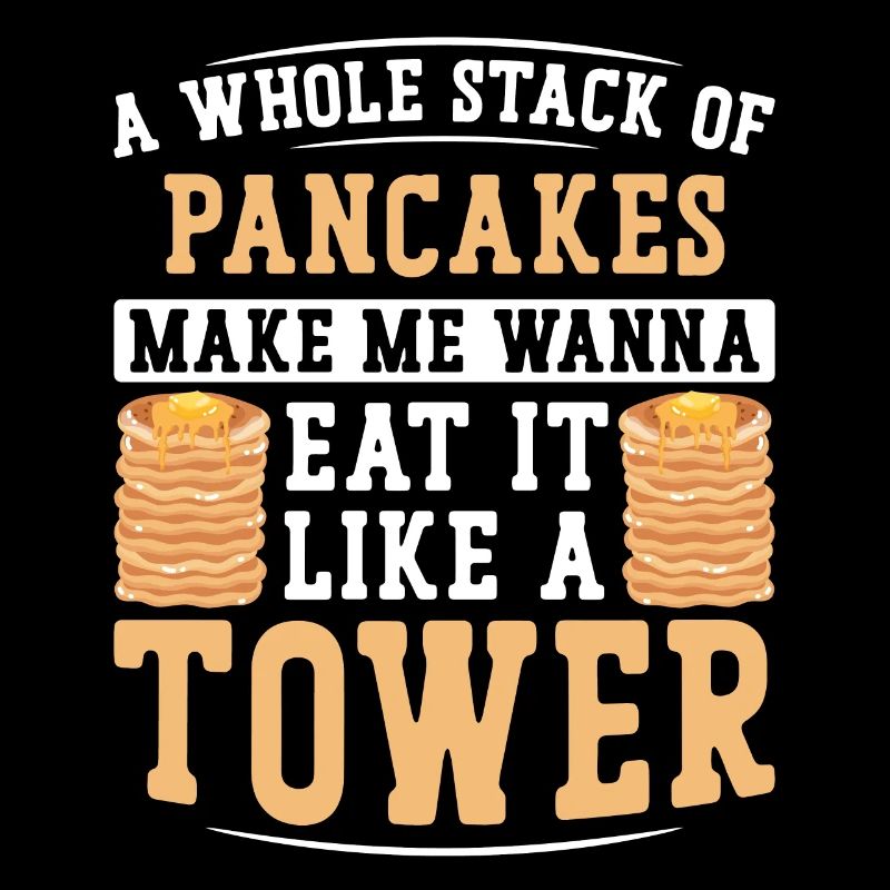 Pancake Lover Kids A Whole Stack