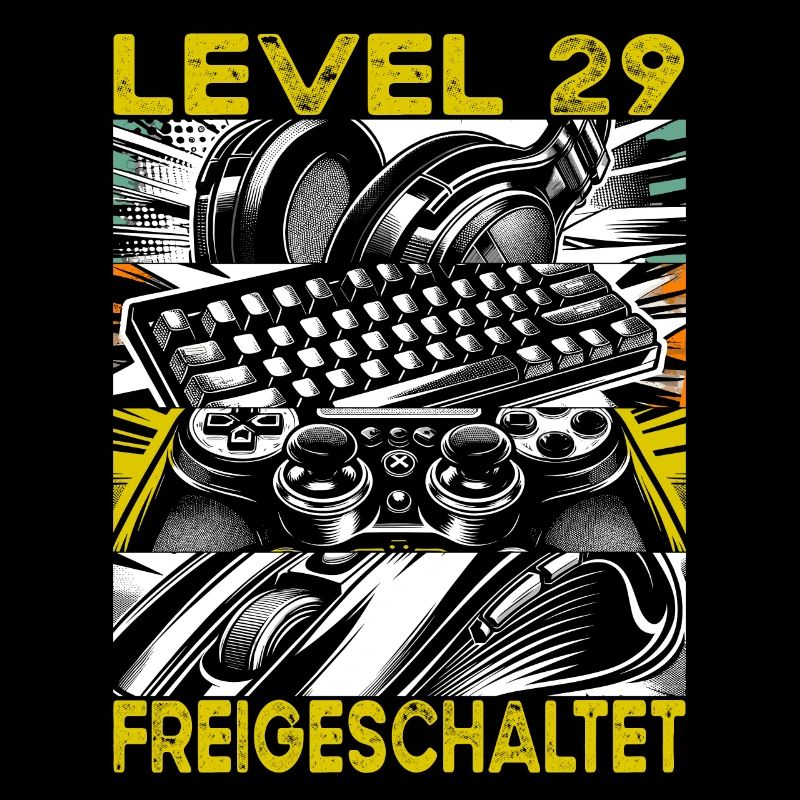 Geburtstag Level 29 freigeschaltet Gaming & Zocker
