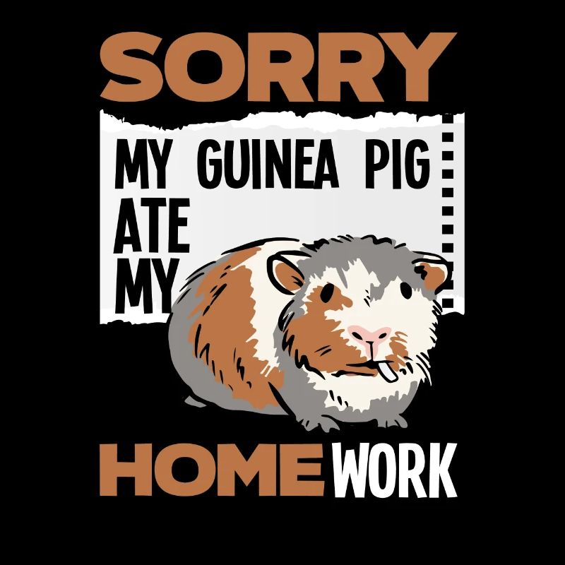 Guinea Pig Saying Homework