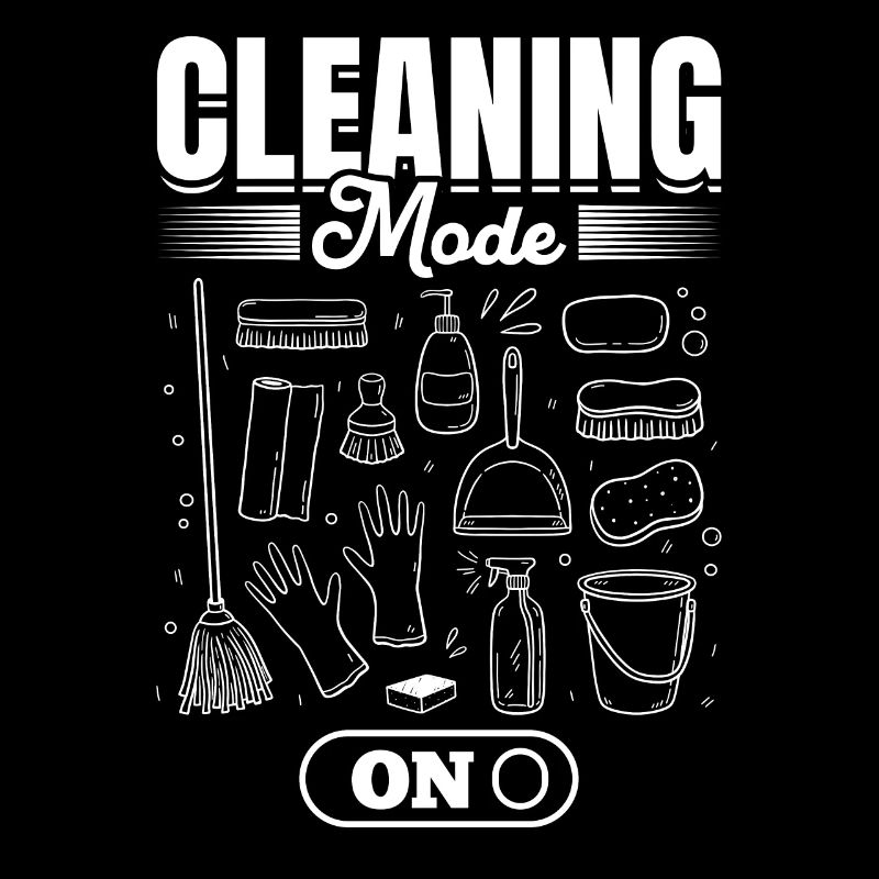 Housekeeper Janitor - Cleaning Mode On