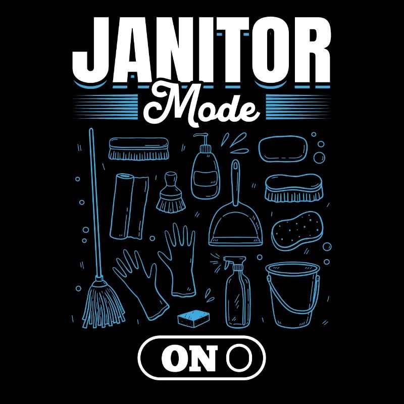 Mode Concierge Activé - Nettoyage Concierge Concierge Drôle Concierge