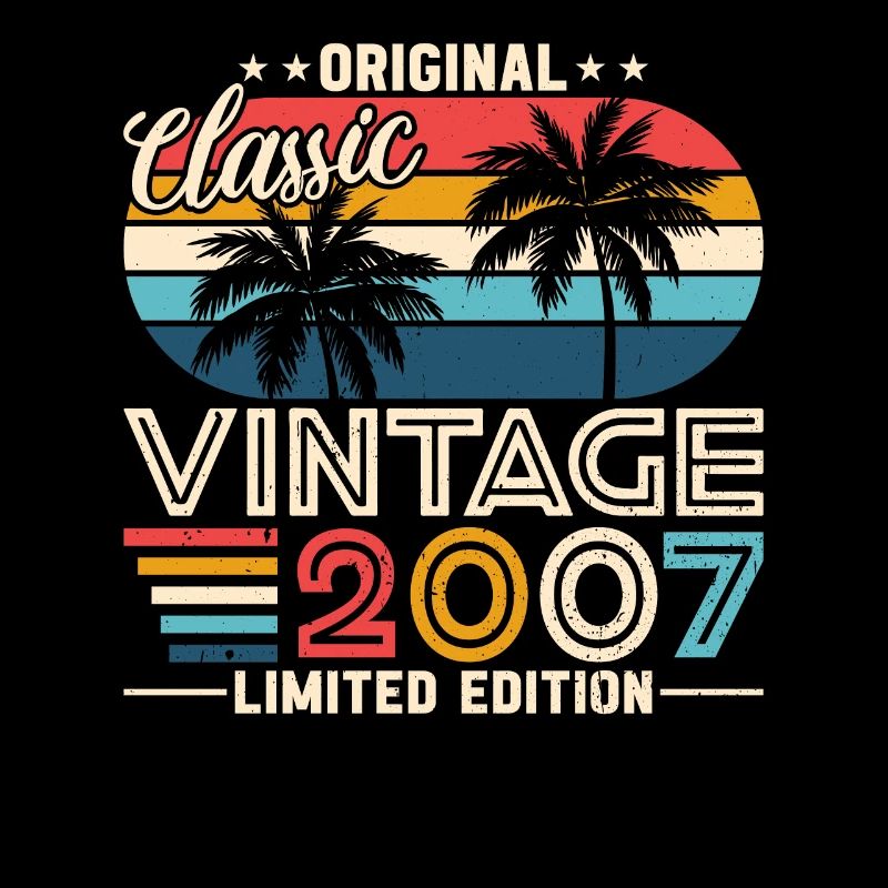 Vintage 2007 Geburtstagsgeschenk