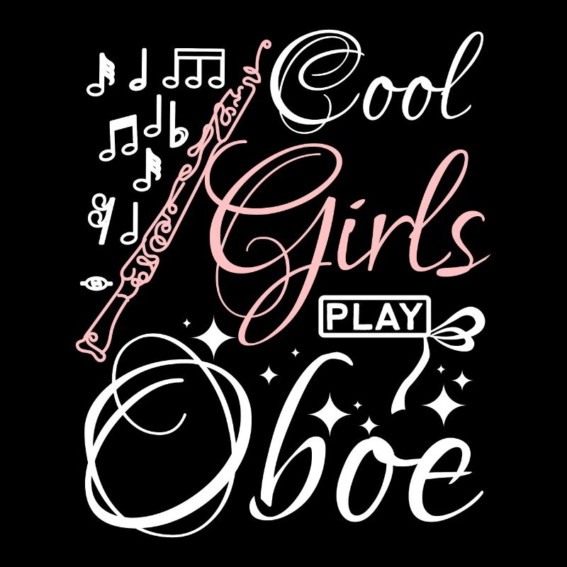 Des filles cool jouent du hautbois
