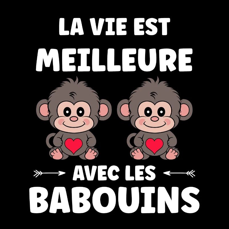 Humour petit singe babouin