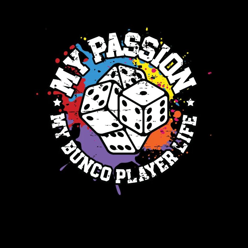 Bunco Player My Passion My Bunco Player Party Game